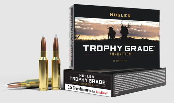 Bilde av 6,5 Creedmoor Nosler Accubond Ammo 140grs. 20 pk.