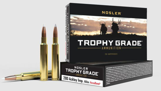Bilde av 280 AI Nosler Trophy Grade Accubond Ammo 160grs. 20 pk.