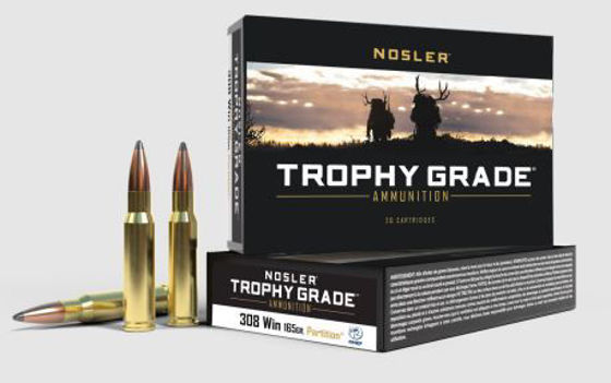 Bilde av 308 Win Nosler Trophy Grade Partition Ammo 165grs. 20 pk.