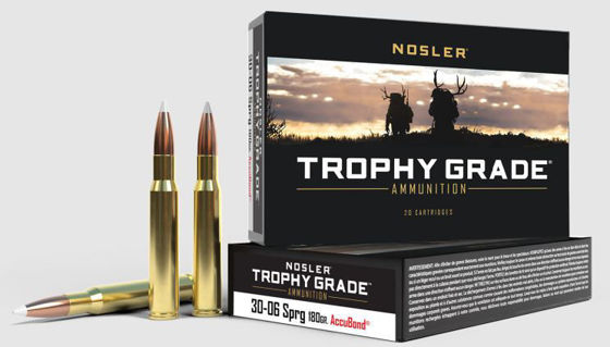 Bilde av 30-06 Nosler Trophy Grade Accubond Ammo 180grs. 20 pk.