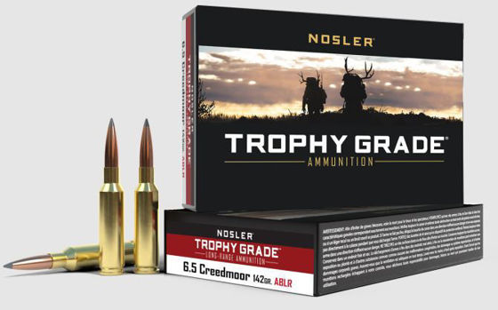 Bilde av 6,5 Creedmoor Nosler Trophy Grade Accubond LR 142grs. 20 pk.