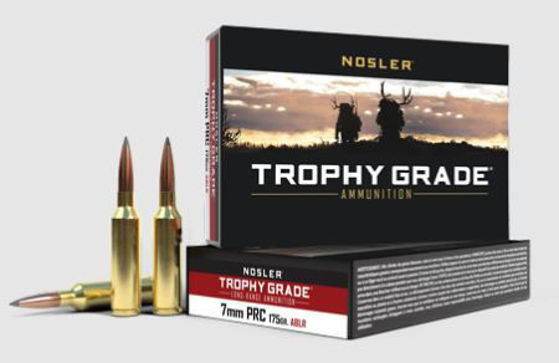Bilde av 7mm PRC Nosler Trophy Grade Accubond LR Ammo 175grs. 20 pk.