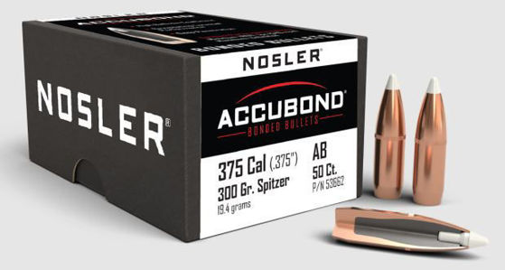 Bilde av .375 Nosler Accubond 300grs. 50 pk.