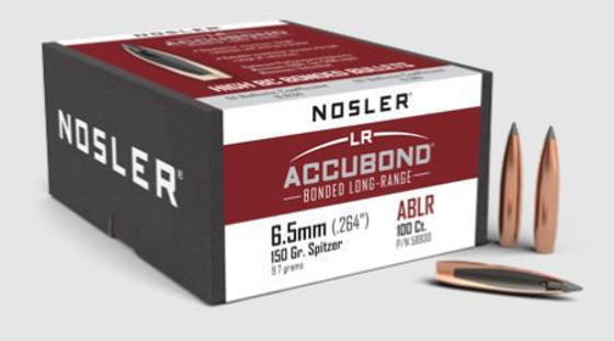 Bilde av .264 (6,5) Nosler Accubond LR 150grs. 100 pk.