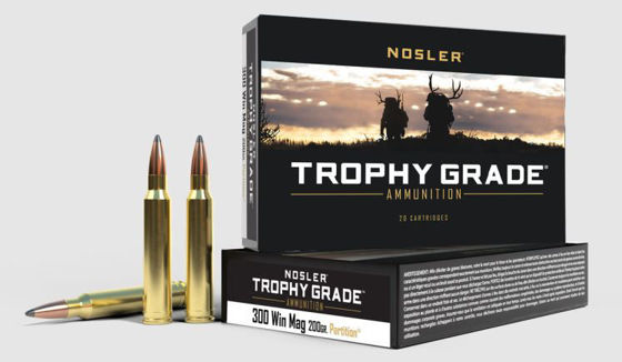 Bilde av 300 Win Mag Nosler Trophy Grade Partition 200grs. 20 pk.