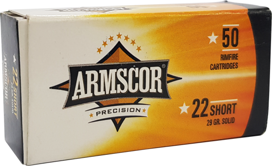 Bilde av 22 Short Armscor 29grs , 50pk