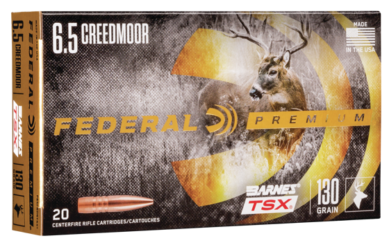 Bilde av 6,5 Creedmoor Federal Premium TSX 130grs. 20 pk.