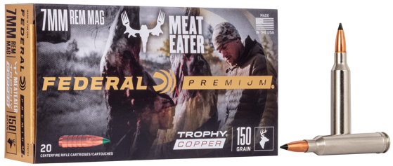 Bilde av 7mm WSM Federal Premium Trophy Copper 150grs. 20pk.