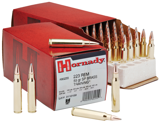Bilde av 223 Hornady Custom SP 55 grs. 50 pk.