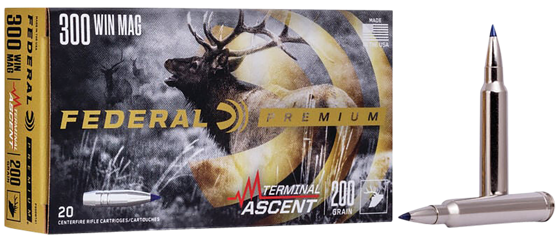 Bilde av 300 Win Mag Federal Terminal Ascent 200grs. 20pk.