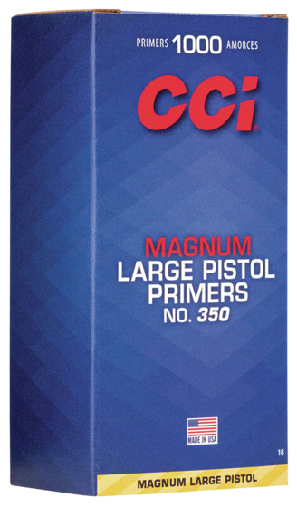 Bilde av Tennhetter CCI 350 STD LARGE PISTOL MAGNUM PRIMER
