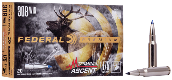 Bilde av 308Win Federal Terminal Ascent 175grs. 20pk.