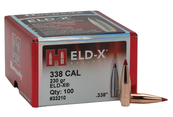 Bilde av .338 230 GR Hornady ELD-X®, 100pk
