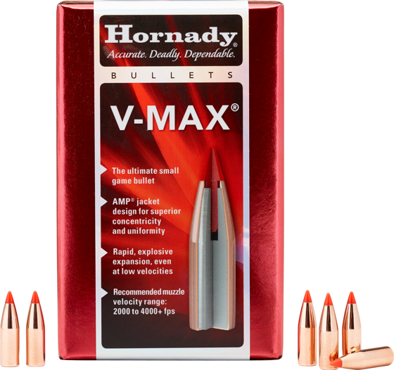 Bilde av .204 (20 Cal) Hornady V-Max 32grs. 100 pk.