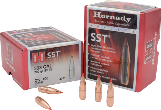 Bilde av .338 200 GR Hornady SST®