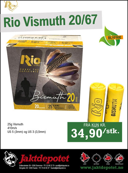 Bilde av 20/67 Rio Vismut 25g, 25pk,