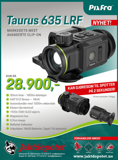 Bilde av Pixfra Taurus T635 LRF Clip-on