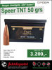 Bilde av .224 Speer 50grs TNT , Bulkpk 1000stk