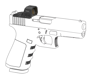 Bilde av Vector Optics Frenzy S 1x16x21, Glock MOS, 3 Moa