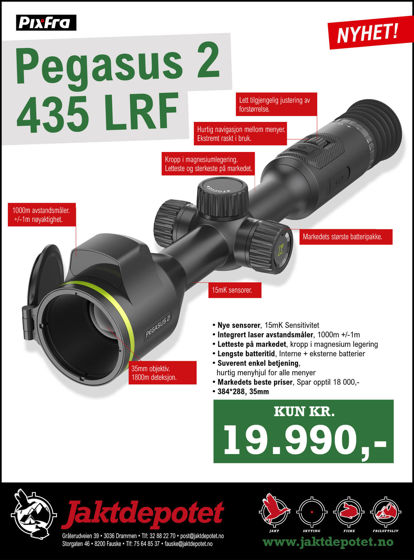 Bilde av Pixfra Pegasus 2, 335 LRF, 35mm/384/1000m LRF