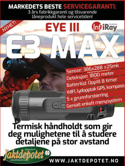 Bilde av Demo Infiray Eye3, E3Max, Termisk Spotter, 35mm-384