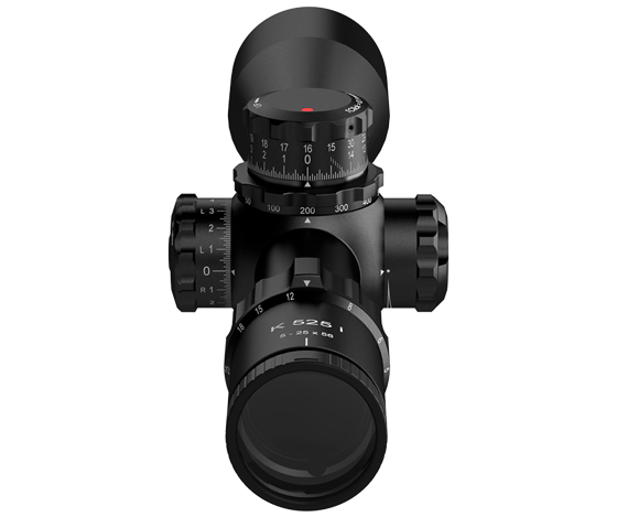 Bilde av Kahles K525i 5-25x56 SKMR 3 Ret, CCW, Windage Left